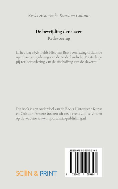 De bevrijding der slaven - ISBN 9789066595194