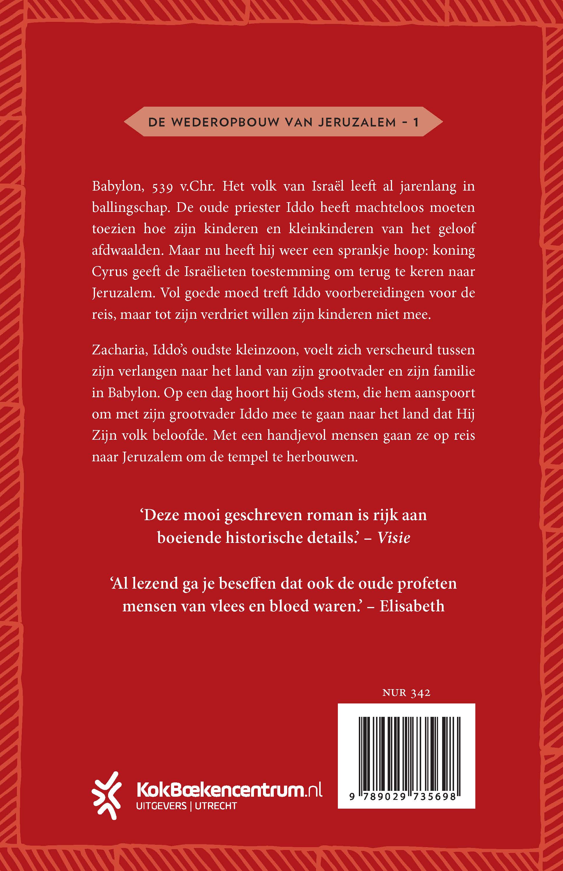 Zacharia, keer terug - ISBN 9789029735698